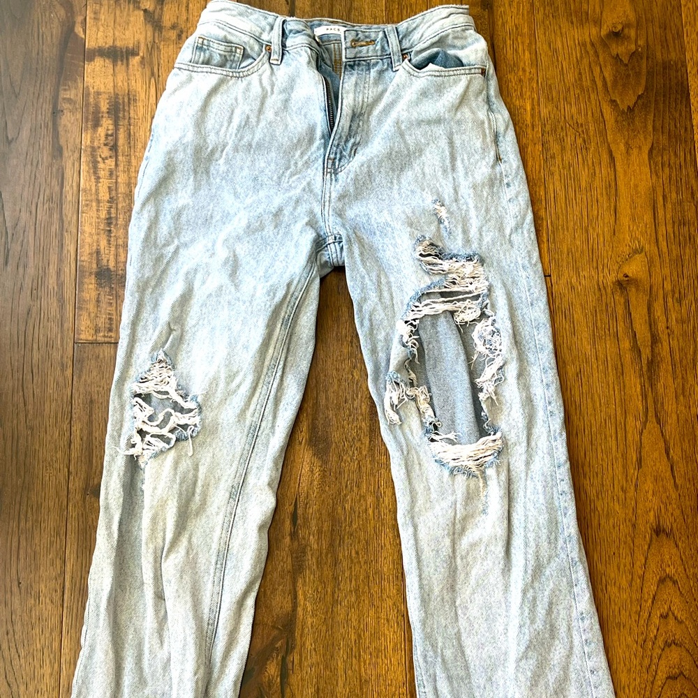PacSun ripped mom jeans
